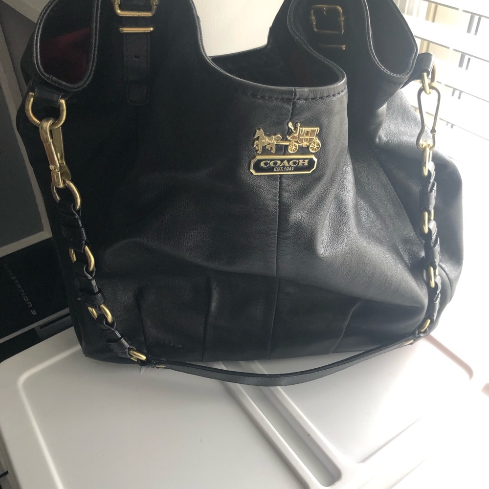Black Authentic Coach Satchel